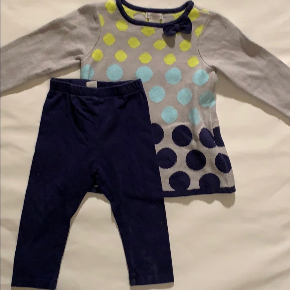 First impressions sweater dress set 12 months
